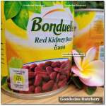 Vegetable Bonduelle France tin RED KIDNEY BEAN 400g